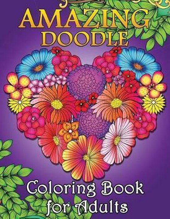 Amazing Doodle Coloring Book for Adults - cover