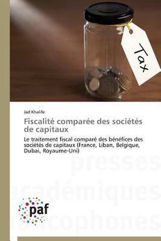 Omn.Pres.Franc.- Fiscalité Comparée Des Sociétés de Capi ... - cover