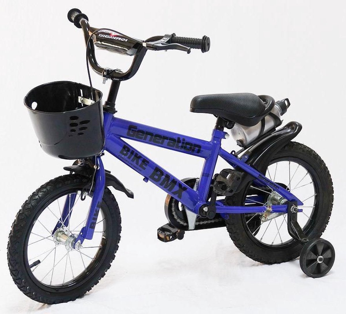 Vélo 14 Pouces Enfant Decathlon Vélo Enfant 14 Pouces PROMETHEUS Noir  Rétro Pour Garçons Et Filles à Ans Velo Enfant Ans