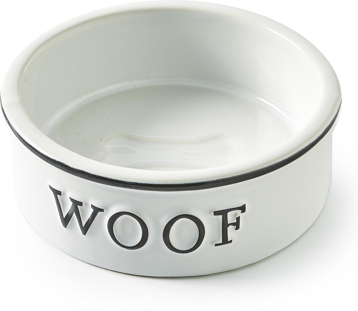 Rivièra Maison Woof Doggie Bowl - Voerbak - Hond - Ø cm - Aardewerk - M bol.com