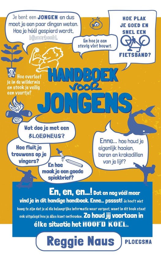 Handboek voor jongens - cover