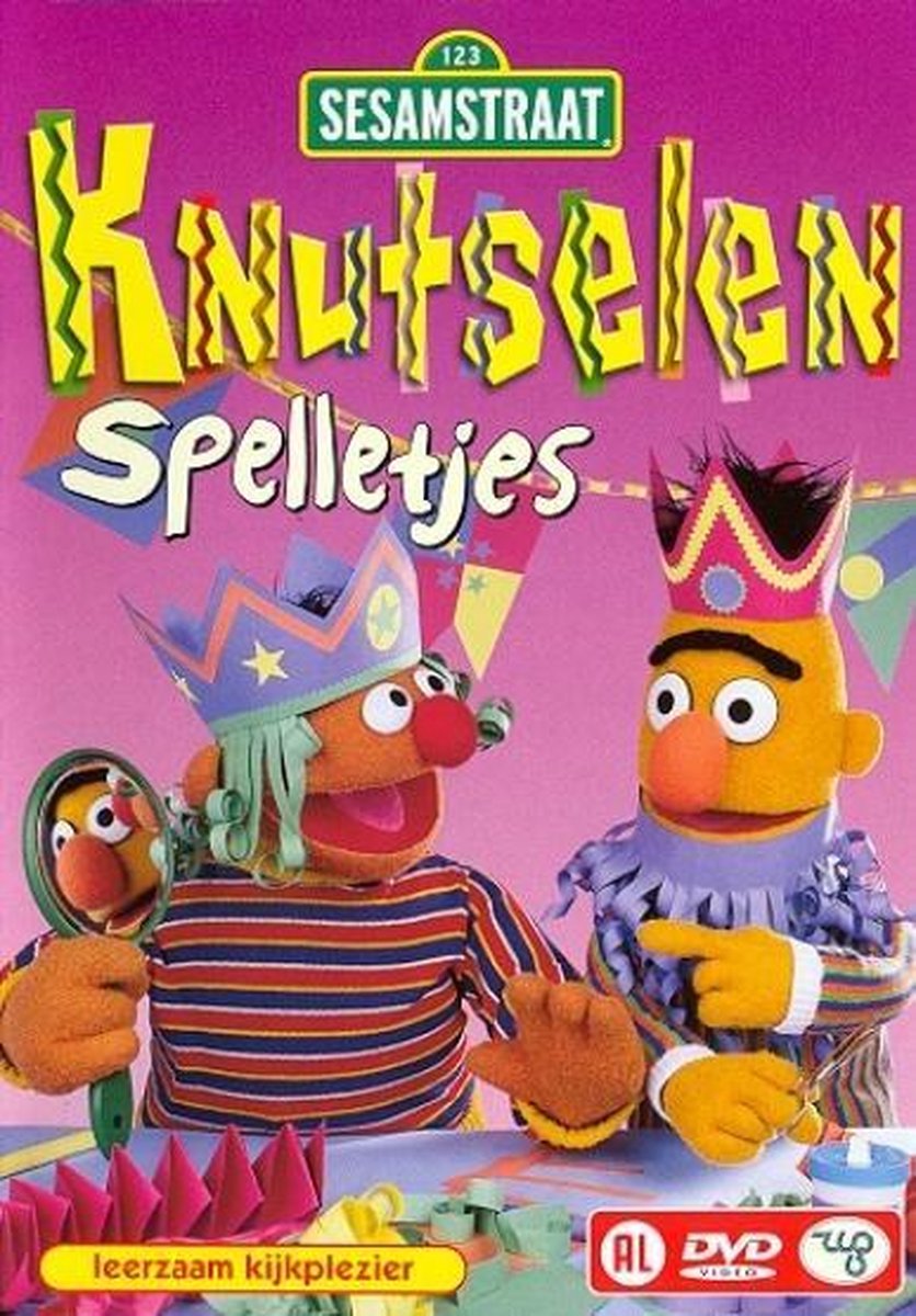Sesamstraat-Knutselen/Spelletjes