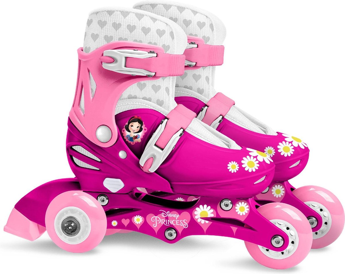 Patins à roues alignées ajustables Disney Princess Girls Pink Mt 27/30 |  bol.com