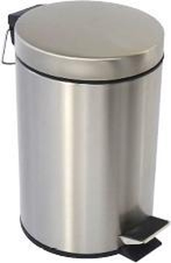 Easybin Pedaalemmer 3 liter afvalemmer Rvs