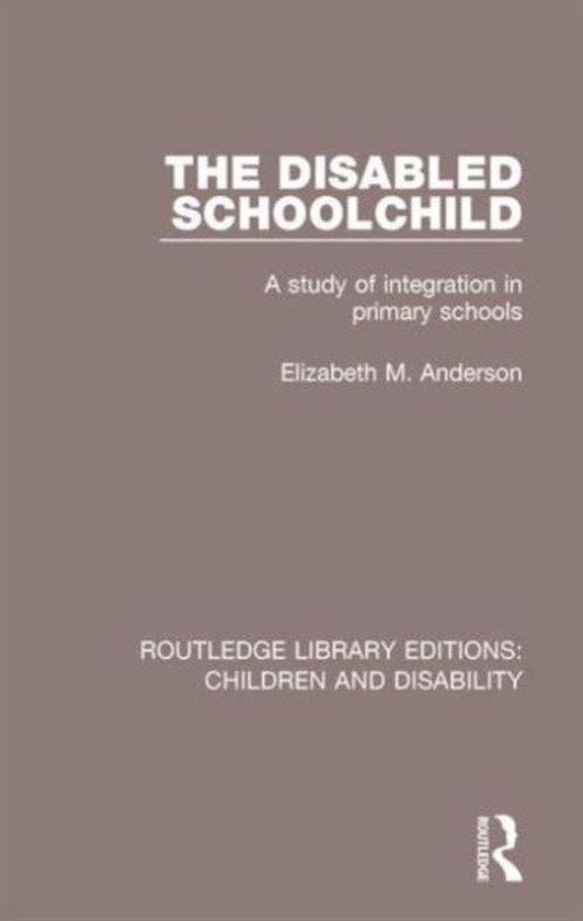 The Disabled Schoolchild - cover