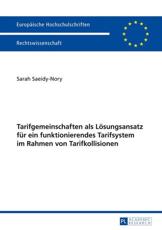 Europaeische Hochschulschriften Recht 5616 - Tarifgemeinscha ... - cover