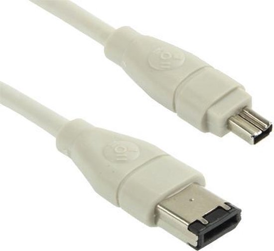Firewire 6 pins naar 4 Pin Lead IEEE 1394 DV-out kabel, lengte: 5m | bol.com