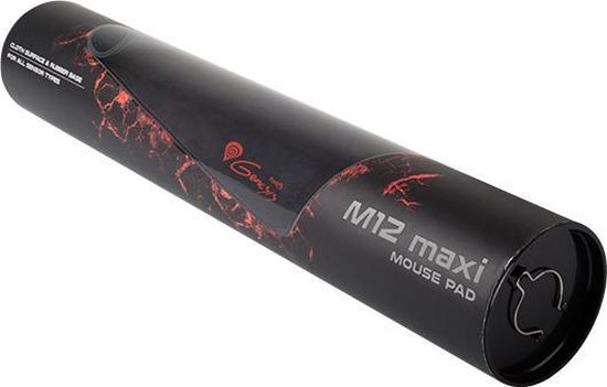 Genesis - NPG-0660 M12 Maxi - Gaming Muismat - Zwart