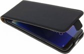 Luxe Hardcase Flipcase Samsung Galaxy S8 Plus hoesje - Zwart