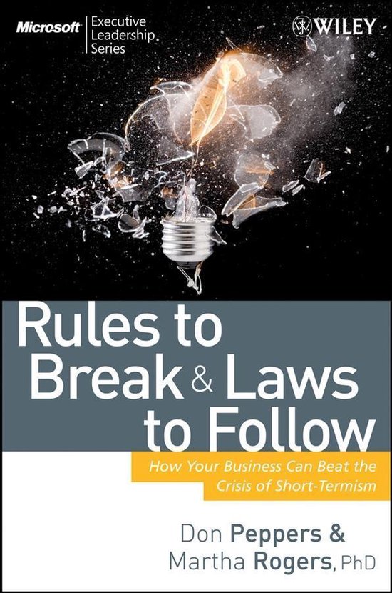 Microsoft Executive Leadership Series 24 - Rules to Break an ... - cover