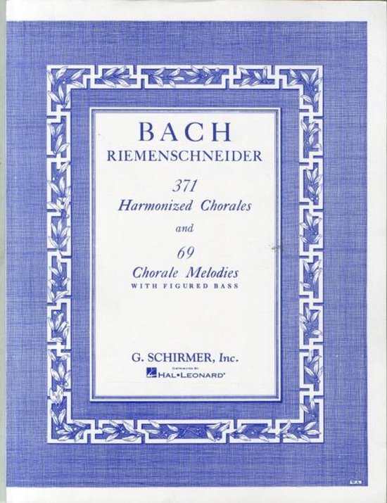 371 Harmonized Chorales