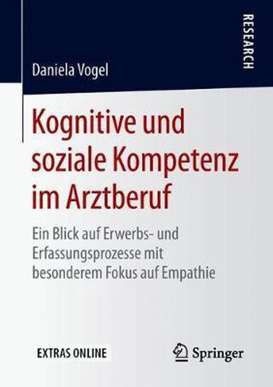 Kognitive und soziale Kompetenz im Arztberuf - cover