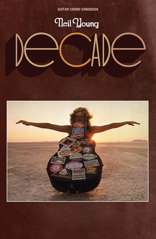 Neil Young - Decade - Guitar Chord Songbook - cover