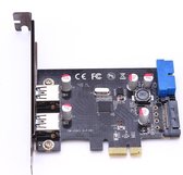 MicroConnect MC-USB3.0-F2B2-V2 interfacekaart/-adapter USB 3.2 Gen 1 (3.1 Gen 1) Intern