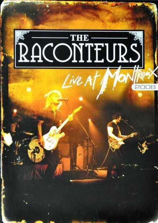 Cover van de film 'The Raconteurs - Live At Montreux 2008'