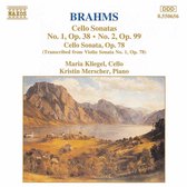 Maria Kliegel & Kristin Merscher - Brahms: Cello Sonatas 1 & 2 (CD)