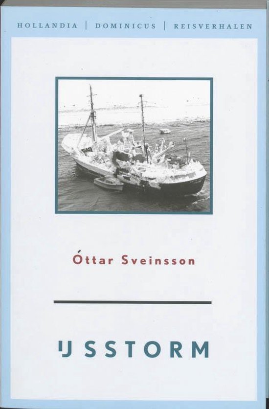 Cover van het boek 'IJsstorm' van O. Sveinsson