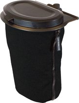 Flextrash mobiele prullenbak - 3 ltr - zwart