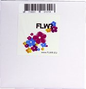 FLWR - Labelprinterrol / DK-22223 / Wit - geschikt voor Brother