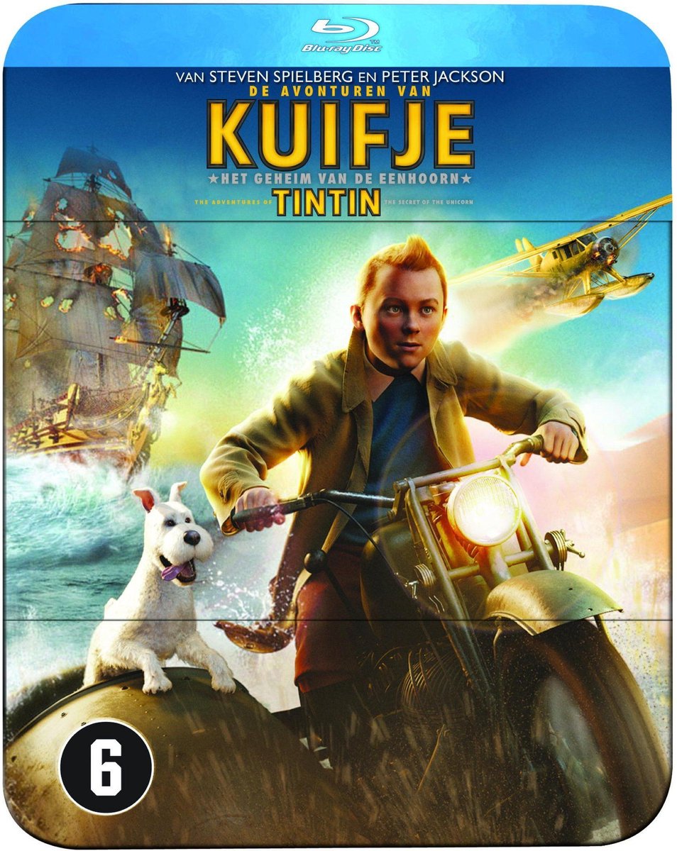 De Avonturen Van Kuifje – Het Geheim Van De Eenhoorn (Steelbook) (Blu-ray)