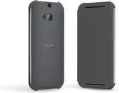 HTC book case hoesje - Grijs kunststof - HTC One (M8) (99H11419-00)