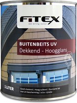Fitex-Buitenbeits Uv-Hoogglans-Ral 9005 Gitzwart