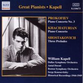 William Kapell - Piano Concerto No. 3 / Solo Pieces (CD)