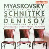 Myaskovsky: Sinfonietta; Schnittke, Denisov / Arman, Turovsky et al