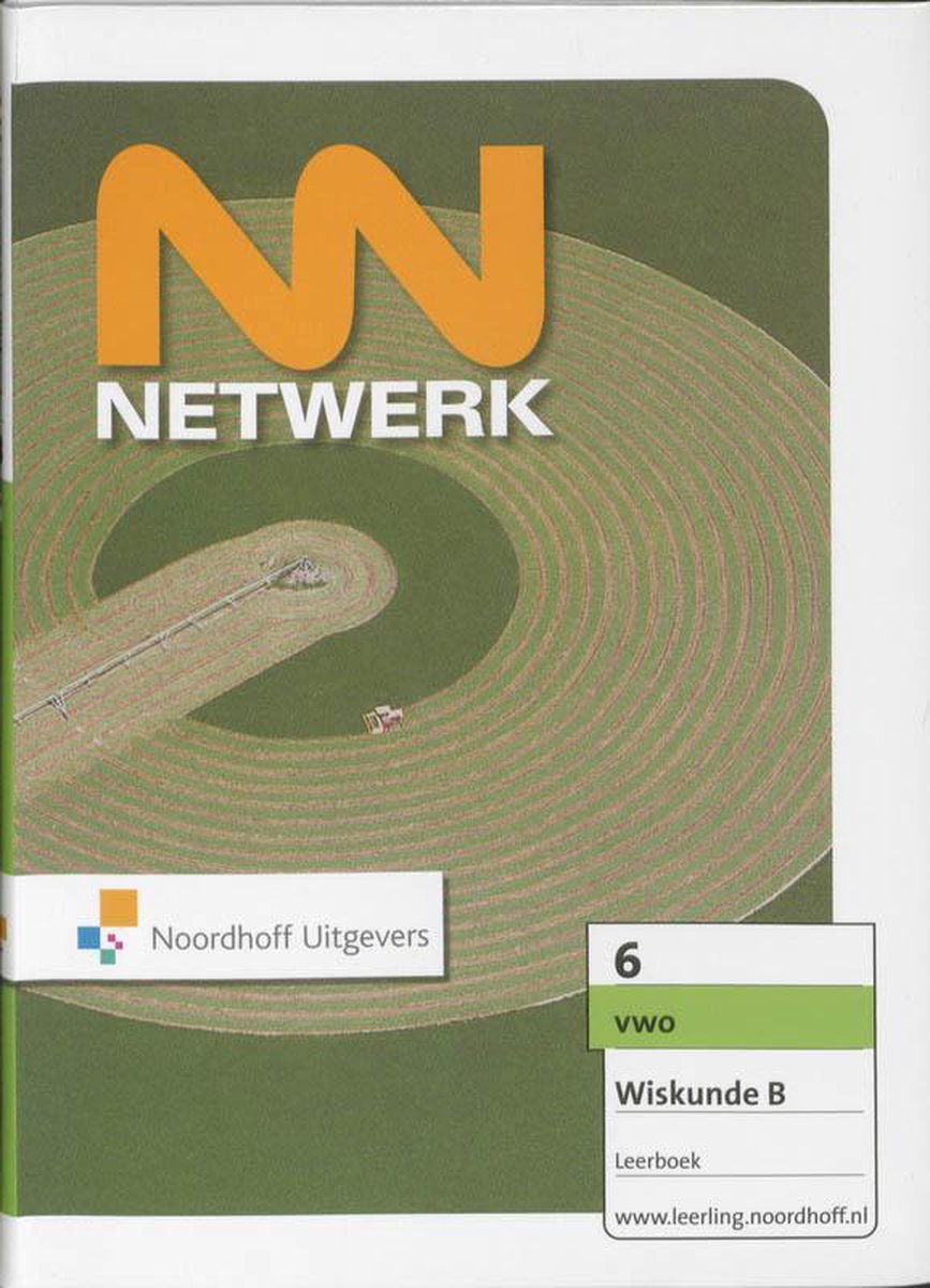 Leerboek 6 Vwo wiskunde B Netwerk 9789001711559 W.H.H. van der Maaen Boeken