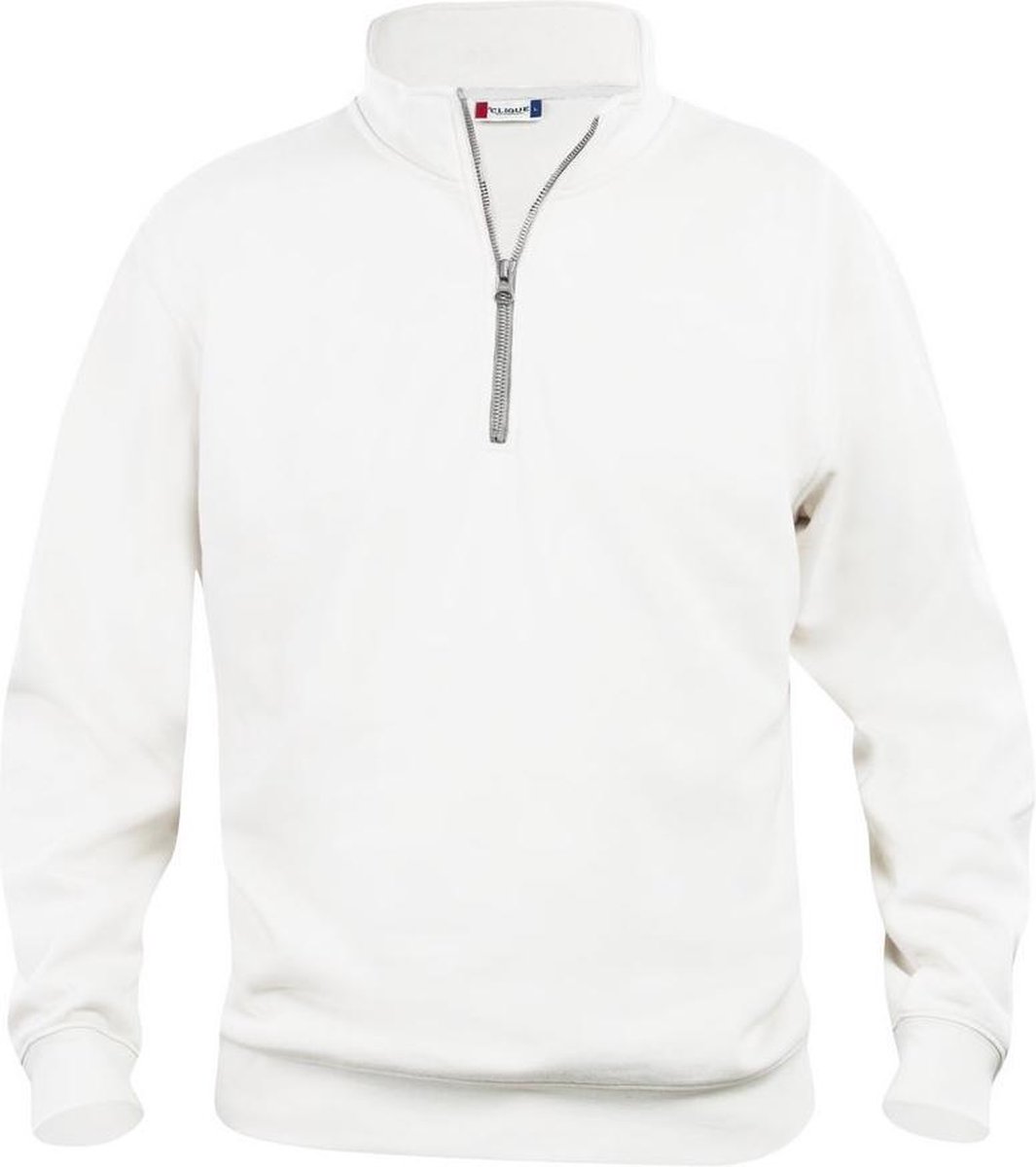 Clique Basic Half Zip 021033 - Wit - S