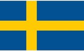 Mini vlag Zweden 60 x 90 cm