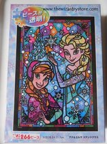 Disney Frozen Stained Glass Puzzle Glas in Lood  Puzzel