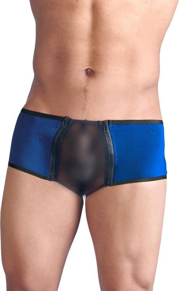 Blauwe heren Slip Met Cockring - Svenjoyment Underwear