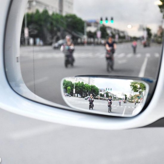 2 pièces miroir de voiture supplémentaire pratique pour angle mort - miroir  d'angle... | bol.com