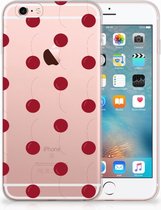 Geschikt voor iPhone 6 | 6S Back cover Design Cherries