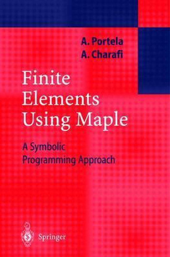 Finite Elements Using Maple - cover