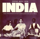 Vintage Music From India: Early 20th Century...