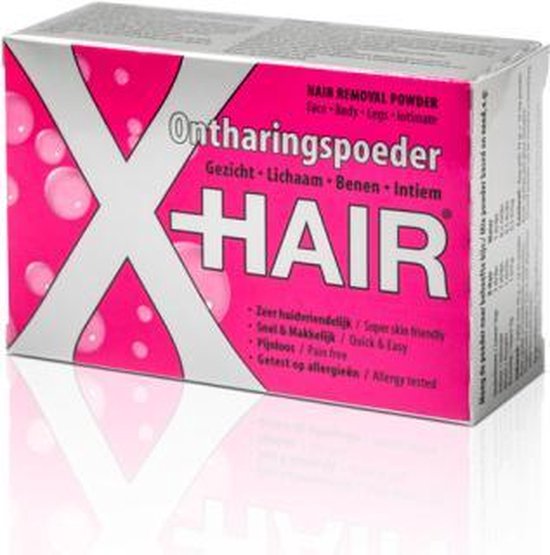 X-Hair ontharingspoeder - Gehele lichaam - mannen en vrouwen