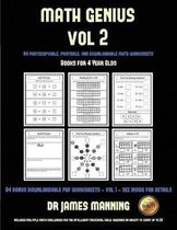 Books for 4 Year Olds (Math Genius Vol 2): This book is designed for preschool teachers to challenge more able preschool students