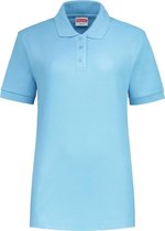 WorkWoman Poloshirt Ladies - 81221 sky blue - Maat M