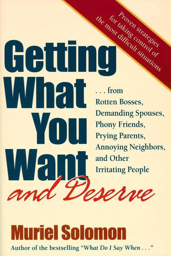 Foto: Getting what you want and deserve 