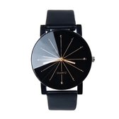 Luxueus zwart  Horloge - Ø 31 mm