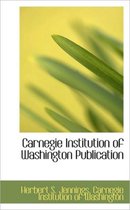 Carnegie Institution of Washington Publication