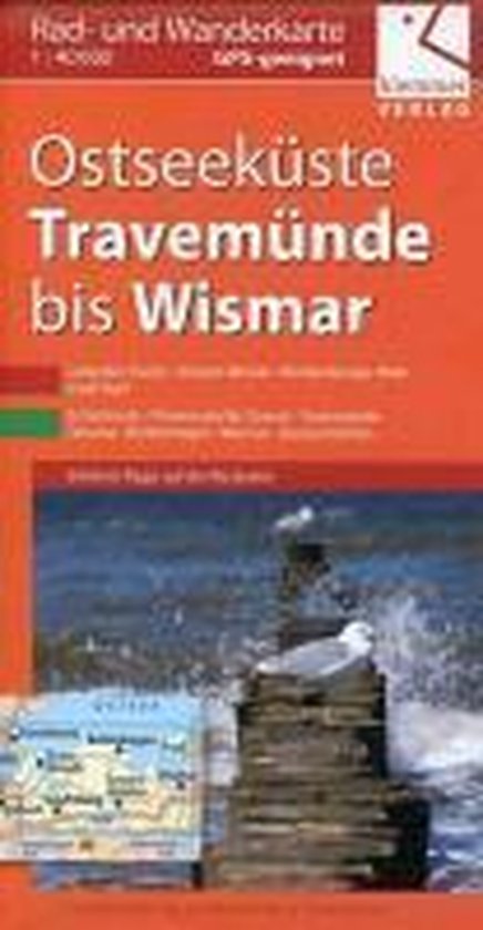 Ostseeküste Travemünde bis Wismar Rad- und Wanderkarte 1 : ... - cover