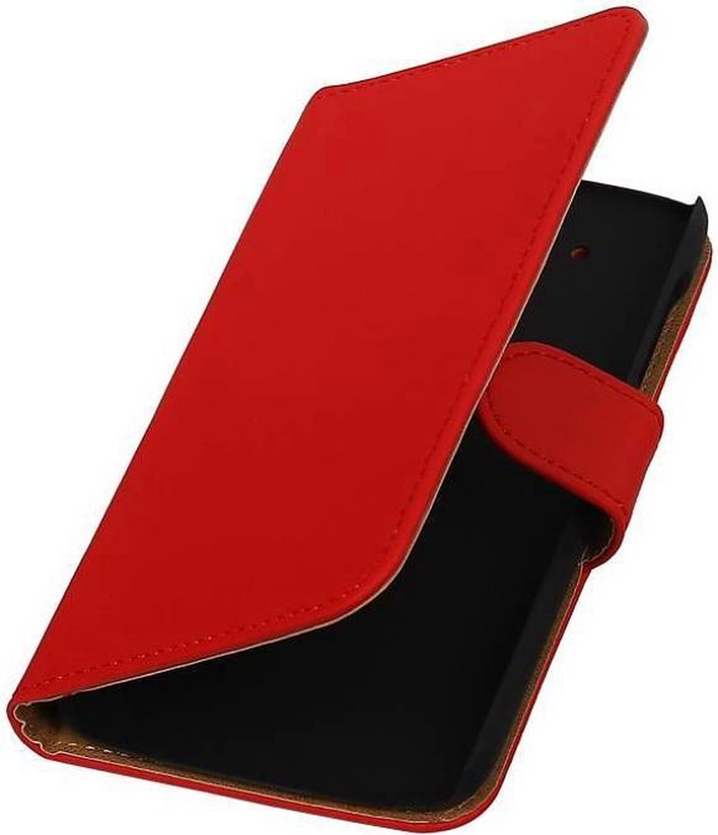 Bookstyle Wallet Case Hoesjes Geschikt voor HTC Desire 526 / Plus Rood