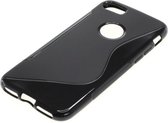 OTB TPU Case voor Iphone 7 / Iphone 8 - S-Curve Zwart