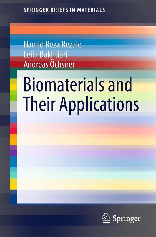 SpringerBriefs in Materials - Biomaterials and Their Applica ... - cover