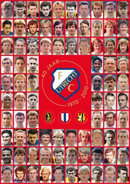 Cover van het boek '40 jaar FC Utrecht' van Martin Donker