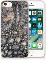 iPhone SE | 5S Uniek TPU Hoesje Krokodillenprint
