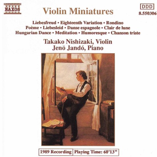 Foto: Takako nishizaki jen jand violin miniatures cd 